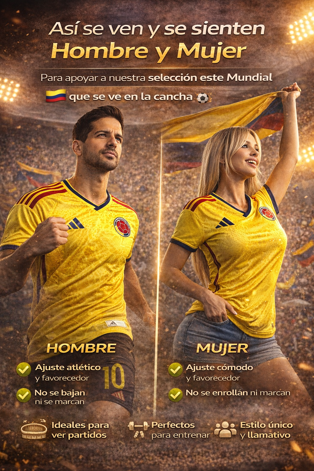 Camisa de Colombia 🚀